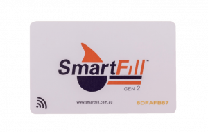 NFC card for SmartFill fuel management system